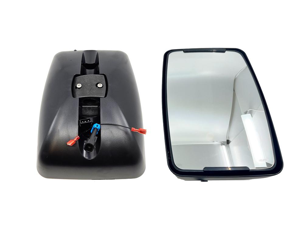 REARVIEW MIRROR HEAD, FLAT, HEATED, REMOTE, OPENVIEW, WITH TEMP
