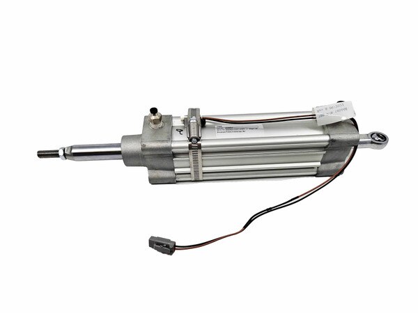 silver door cylinder front view