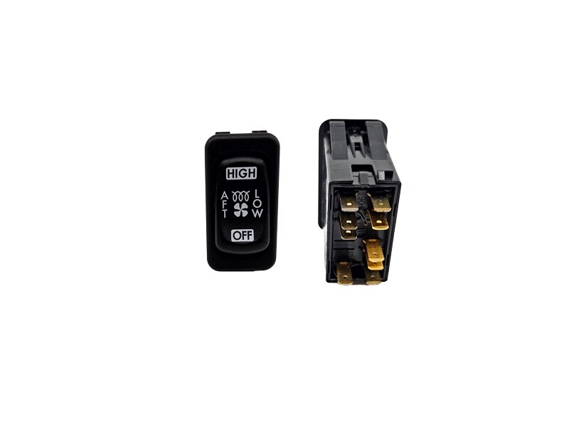 SURE LINE α ROCKER SWITCH, BLACK, C2 